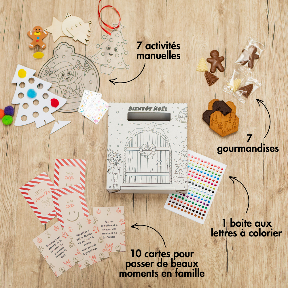 Calendrier de l'Avent 4/6 ans