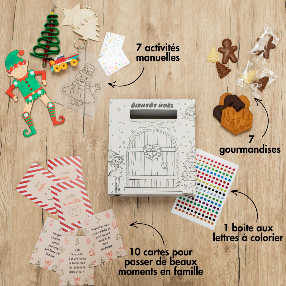 Calendrier de l'Avent 7/10 ans