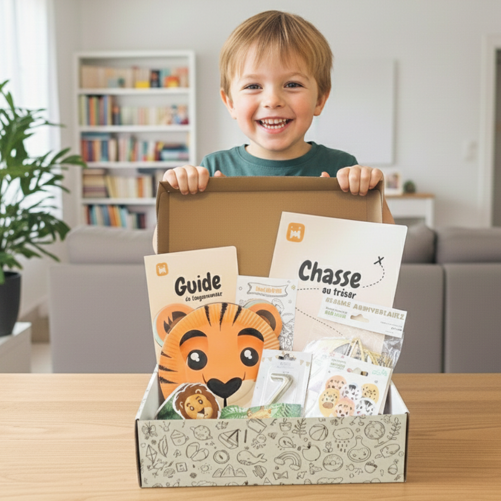 Box Anniversaire pour les 4/7 ans