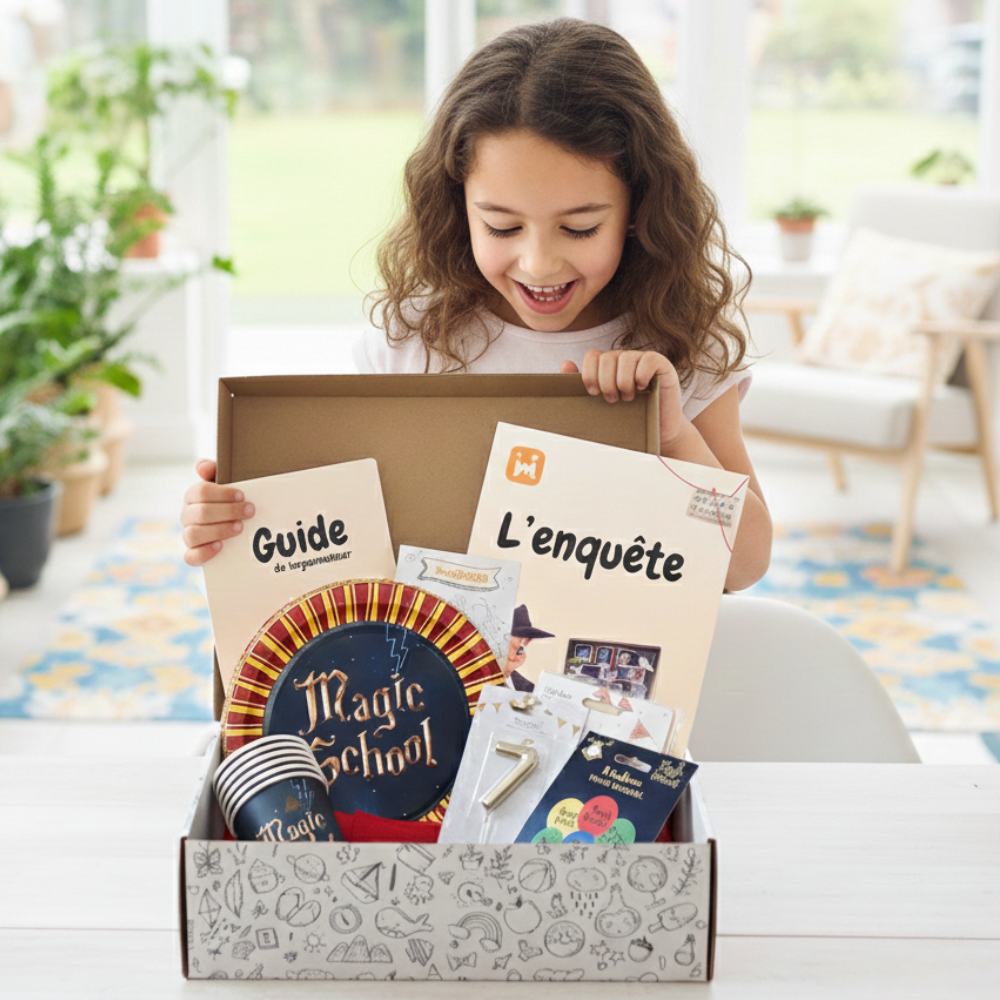 Box Anniversaire pour les 7/10 ans