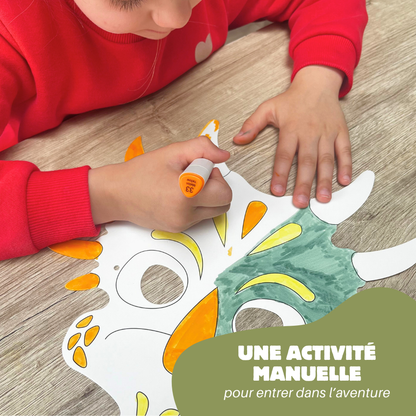 Chasse au Trésor Dinosaure 4/7 ans