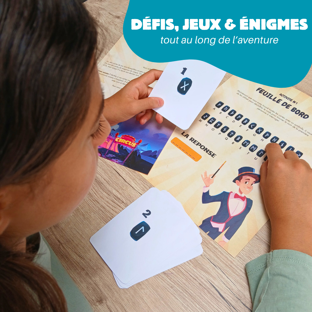 Enquête Mystère Cirque 8/11 ans
