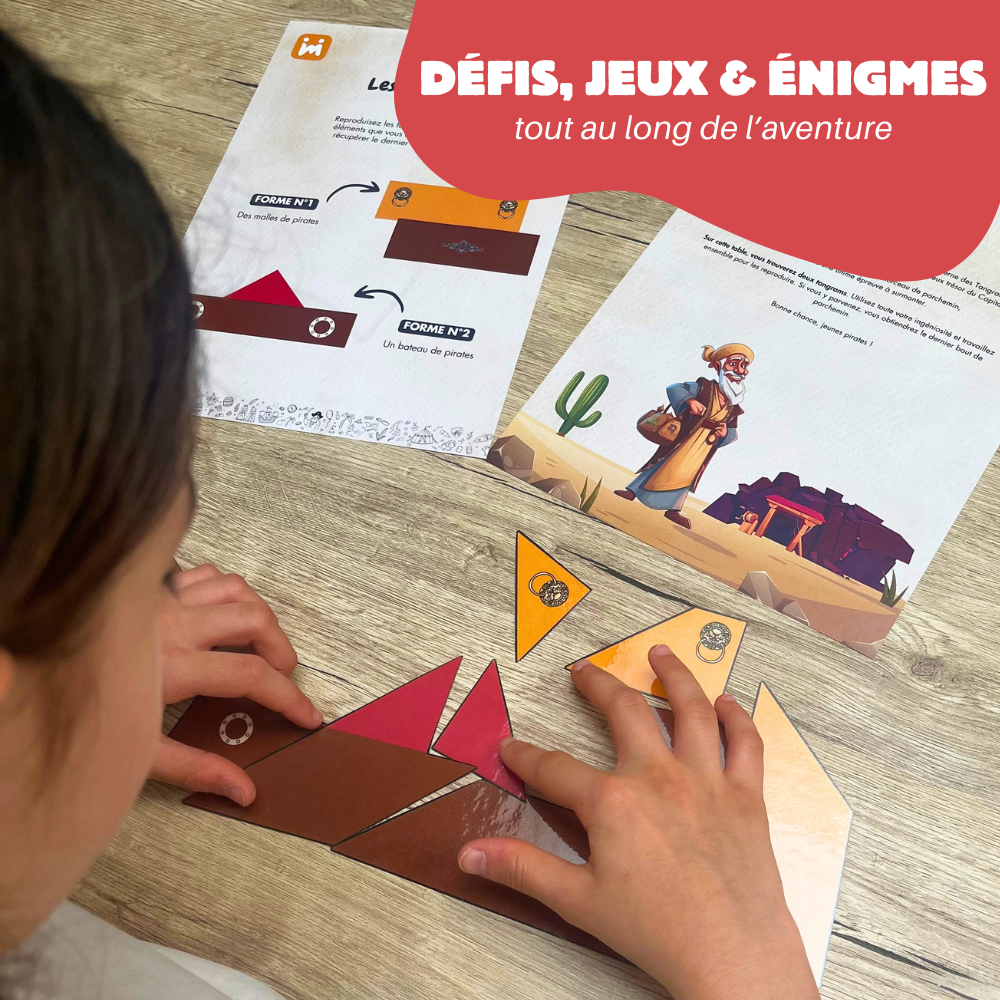 Enquête Mystère Pirate 8/11 ans