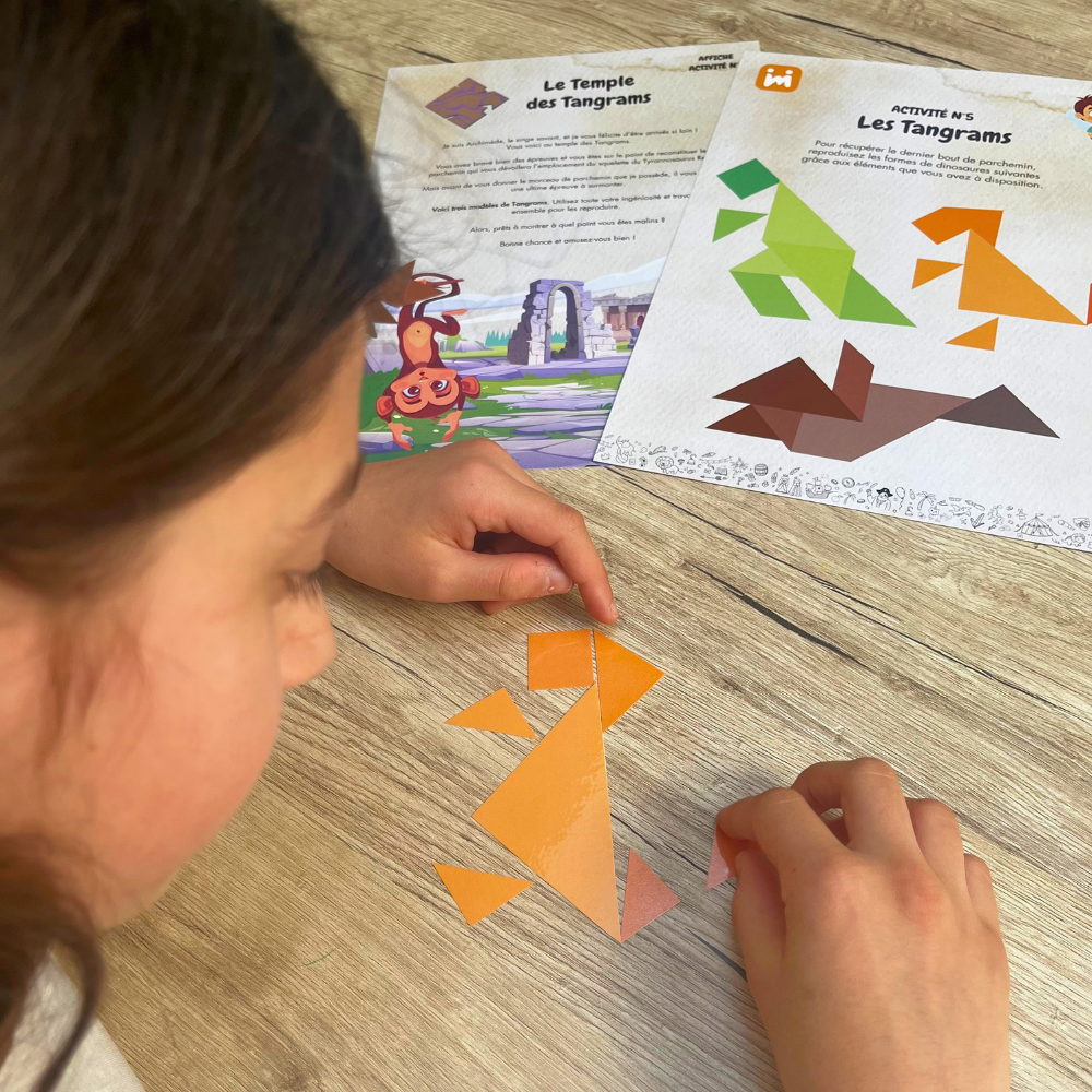 Enquête Mystère Dinosaure 8/11 ans