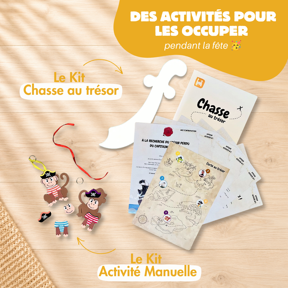 Box Anniversaire Pirate 4/7 ans