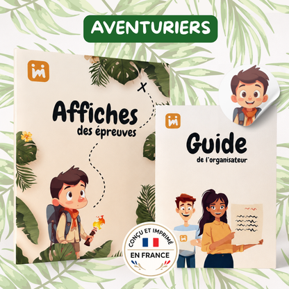 Les Aventuriers de l'Île Mystérieuse à partir de 7 ans
