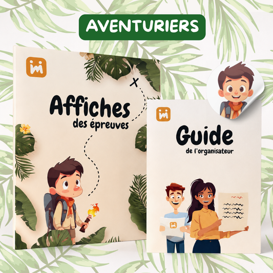 Les Aventuriers de l'Île Mystérieuse à partir de 7 ans