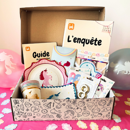 Box Anniversaire Licorne 8/11 ans