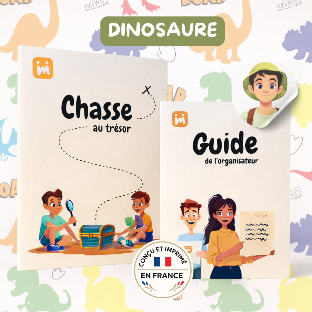 Chasse au Trésor Dinosaure 4/7 ans