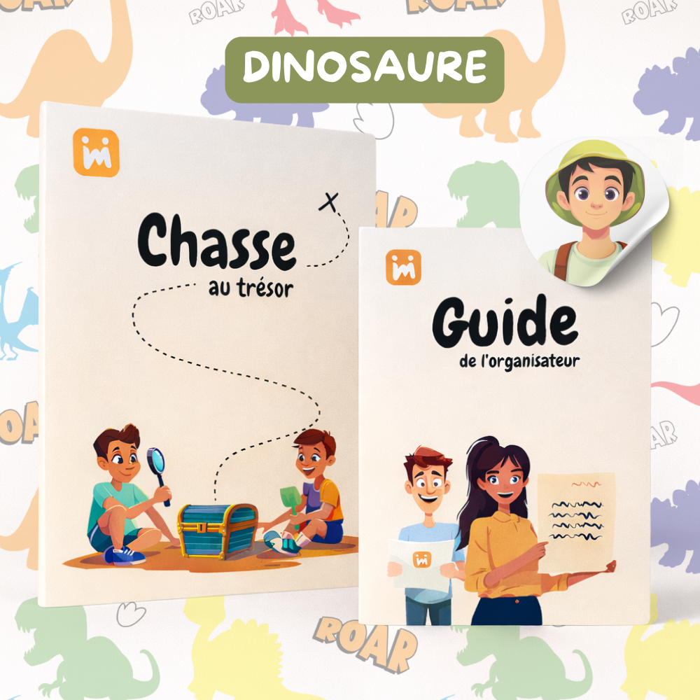 Chasse au Trésor Dinosaure 4/7 ans