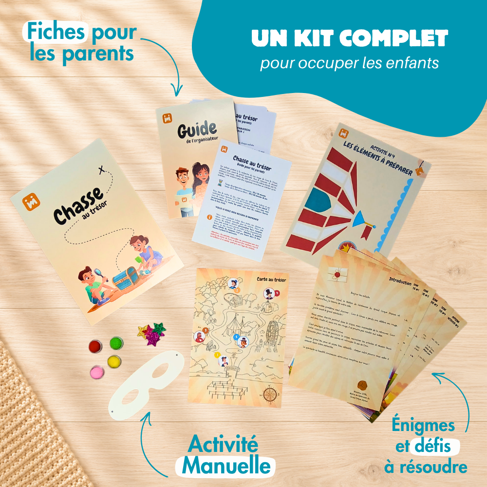 Chasse au Trésor Cirque 4/7 ans