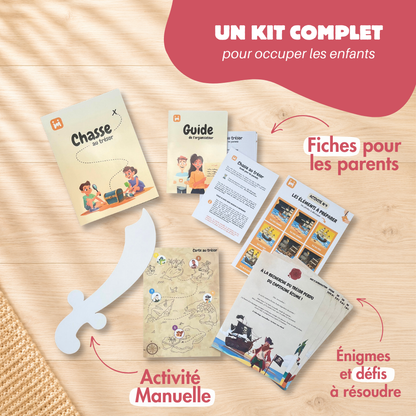 Chasse au Trésor Pirate 4/7 ans