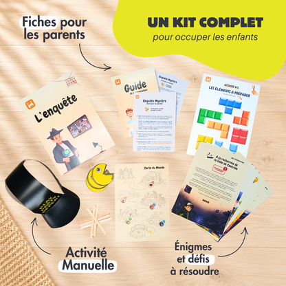 Enquête Mystère Gamer 8/11 ans