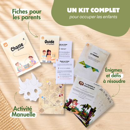 Chasse au Trésor Dinosaure 4/7 ans