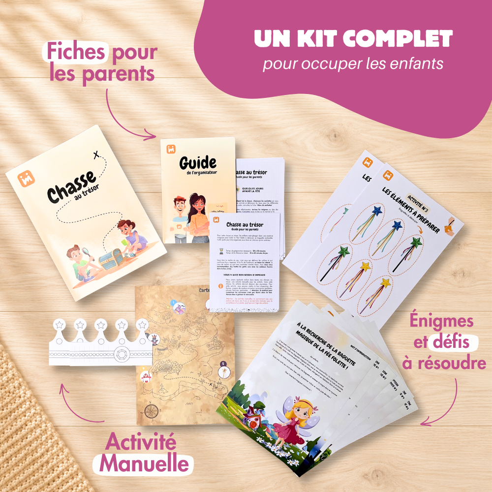 Chasse au Trésor Princesse 4/7 ans