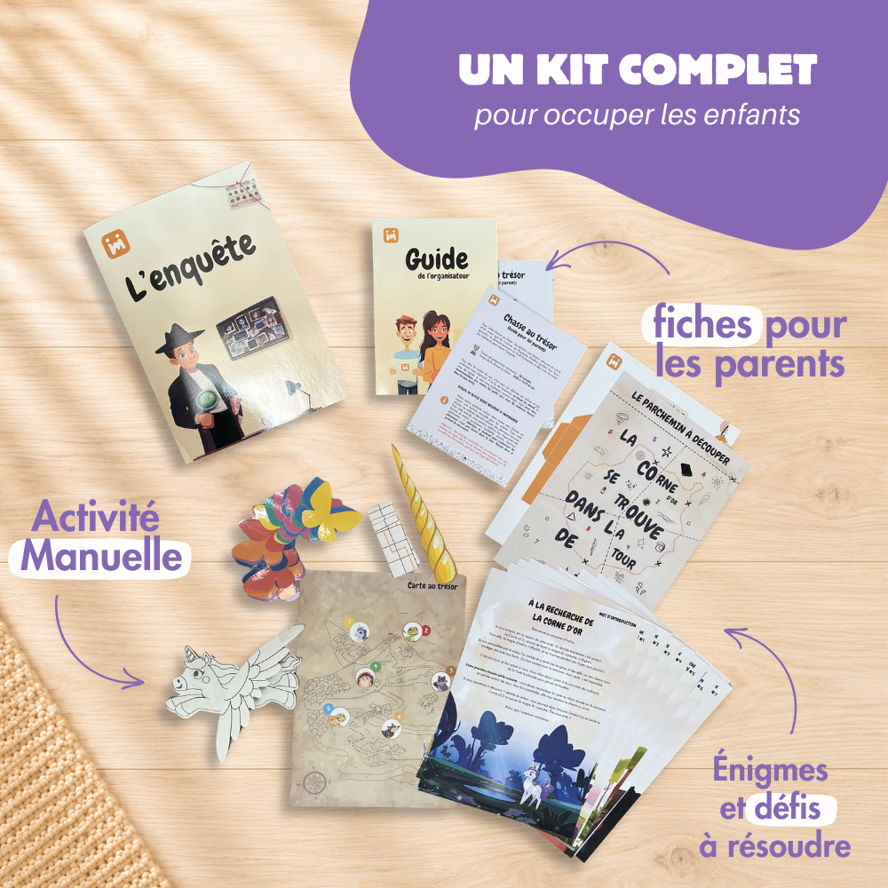 Enquête Mystère Licorne 8/11 ans