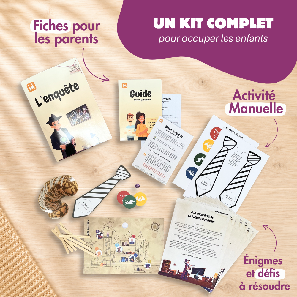 Enquête Mystère Magie 8/11 ans
