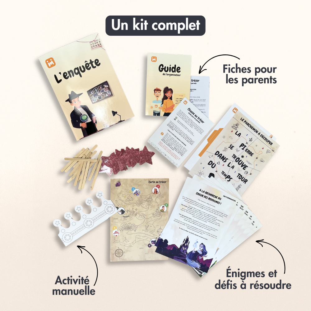 Enquête Mystère Princesse 8/11 ans
