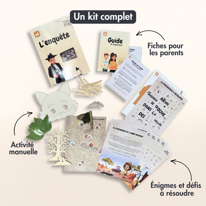 Enquête Mystère Safari 8/11 ans