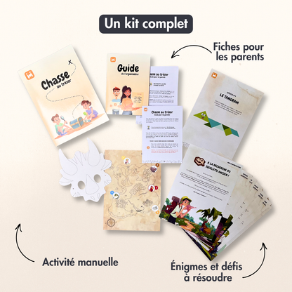 Chasse au Trésor Dinosaure 4/7 ans