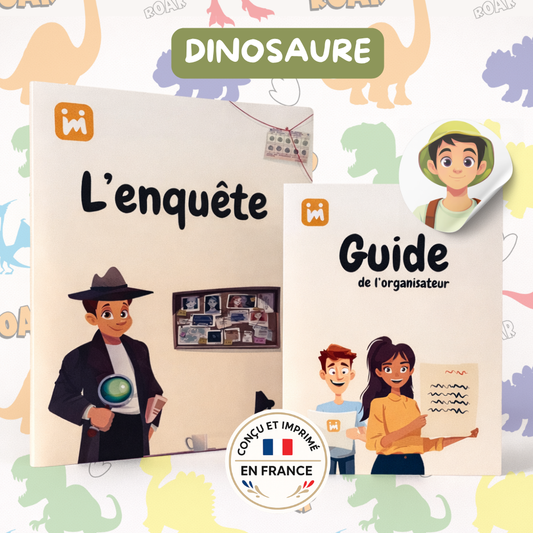 Enquête Mystère Dinosaure 8/11 ans