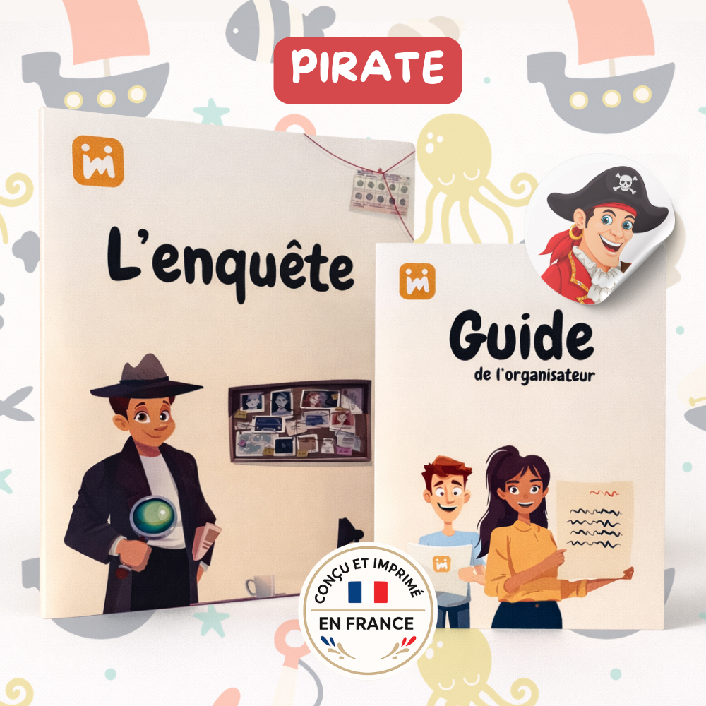 Enquête Mystère Pirate 8/11 ans