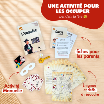 Box Anniversaire Cirque 8/11 ans
