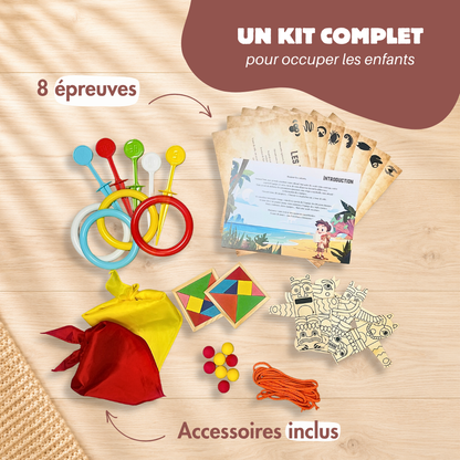 Box Anniversaire Aventurier 8/11 ans