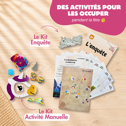 Box Anniversaire Licorne 8/11 ans