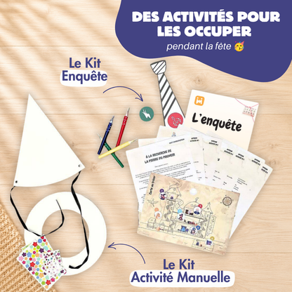 Box Anniversaire Magie 8/11 ans