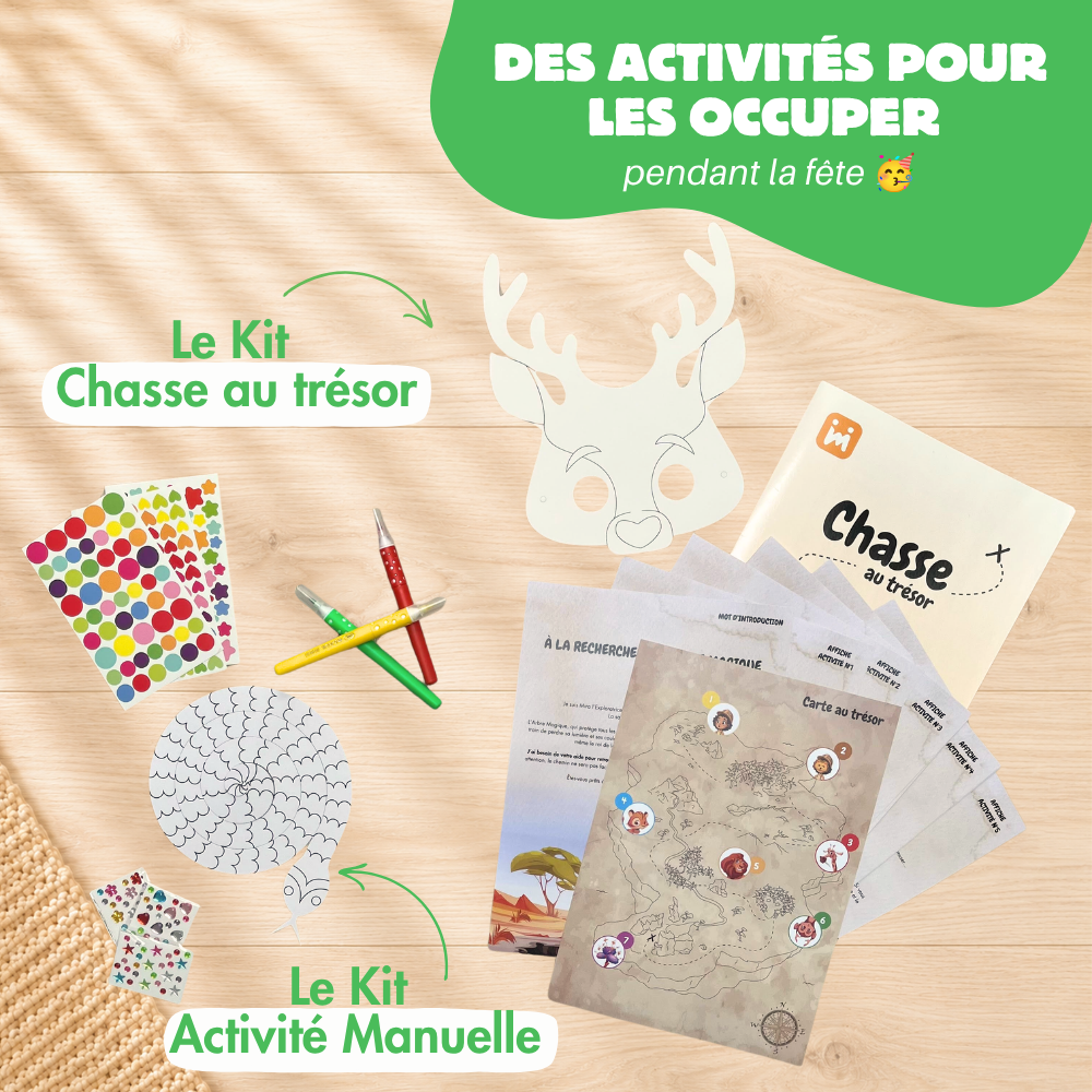 Box Anniversaire Safari 4/7 ans