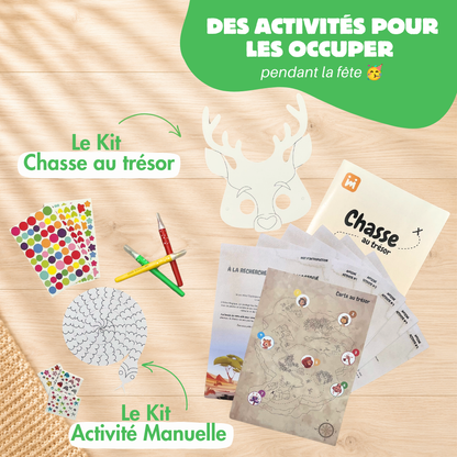 Box Anniversaire Safari 4/7 ans