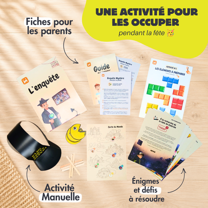 Box Anniversaire Gamer 8/11 ans