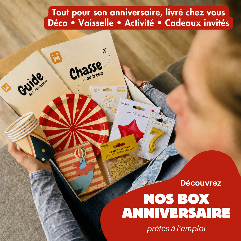 Box Anniversaire Cirque 4/7 ans