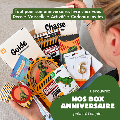 Box Anniversaire Dinosaure 4/7 ans