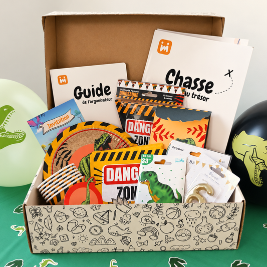 Box Anniversaire Dinosaure 4/7 ans