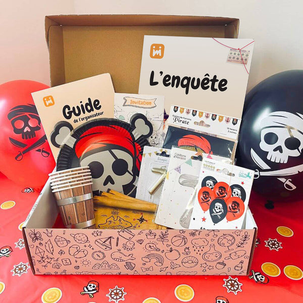 10 Pièces Ajustables 10 Chapeaux Pirates Enfants + Cache-Œil Et