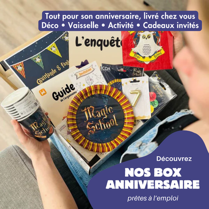Box Anniversaire Magie 8/11 ans