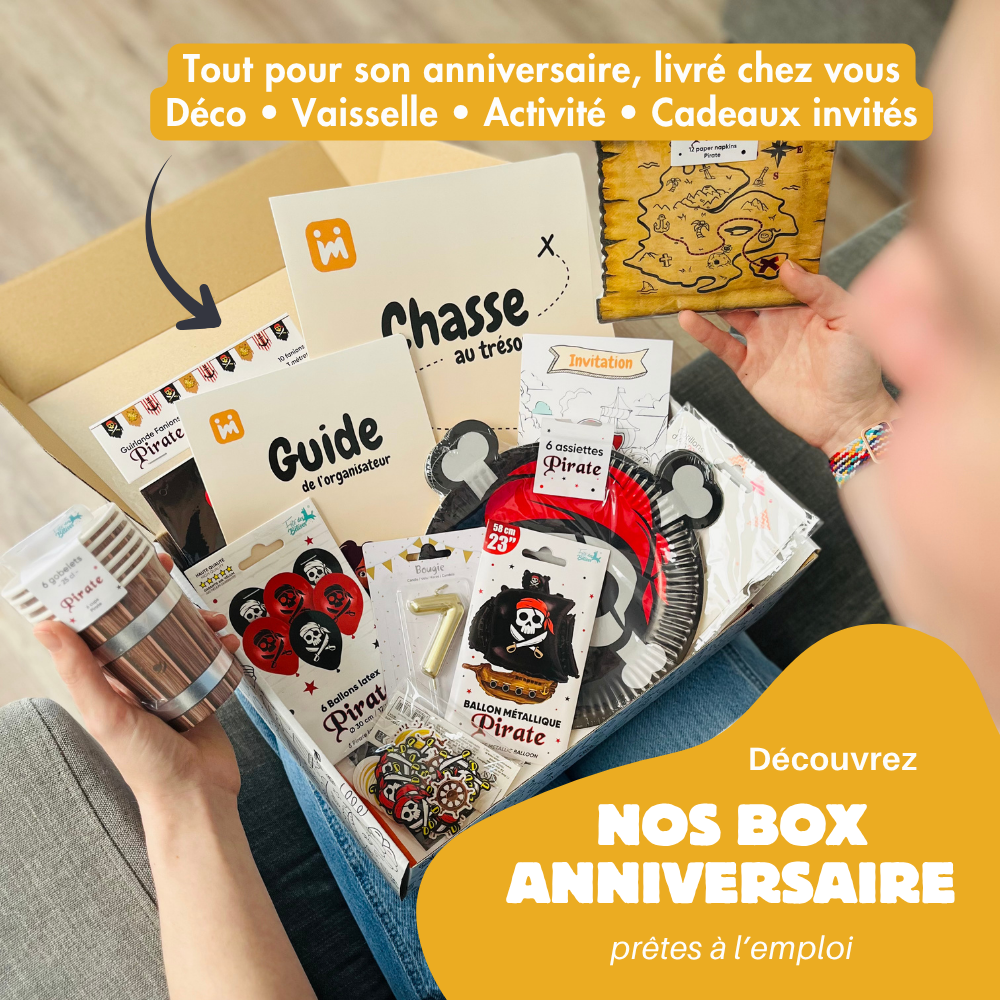 Box Anniversaire Pirate 4/7 ans
