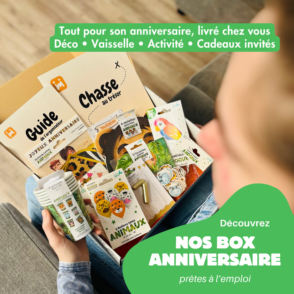 Box Anniversaire Safari 4/7 ans
