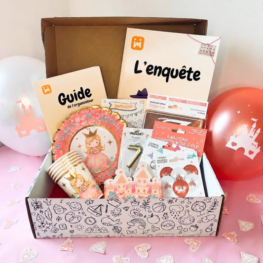 Box Anniversaire Princesse 8/11 ans