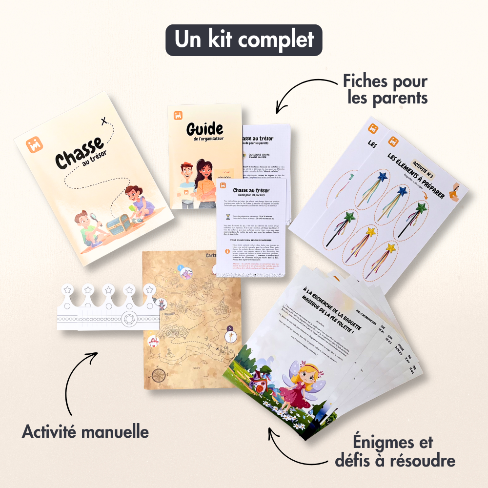 Chasse au Trésor Princesse 4/7 ans