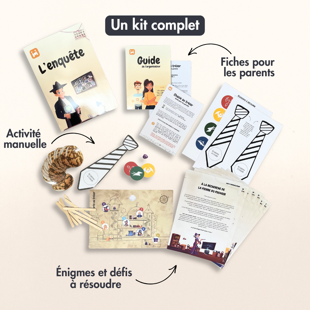 Enquête Mystère Magie 8/11 ans