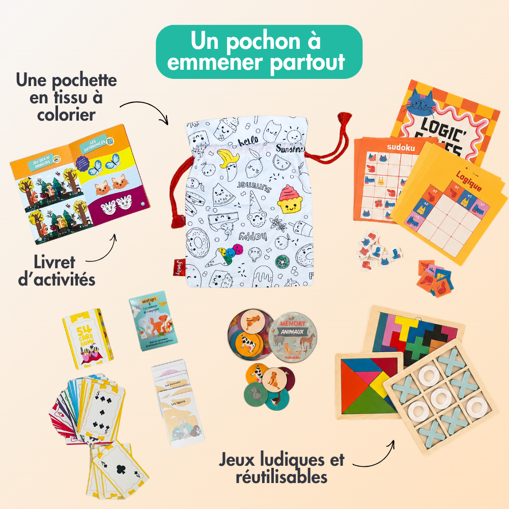 Mon Pochon Zéro Ennui - Format Famille