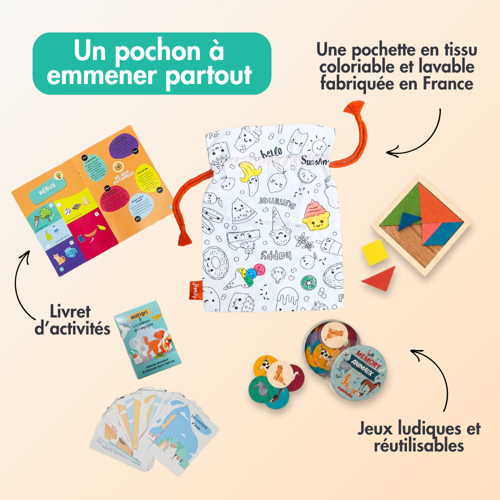 Mon Pochon Zéro Ennui 4/7 ans