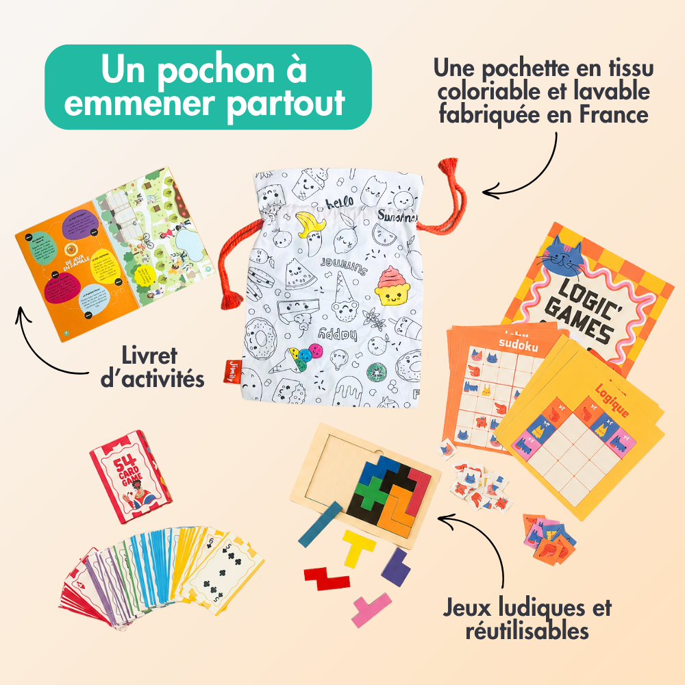 Mon Pochon Zéro Ennui 8/11 ans