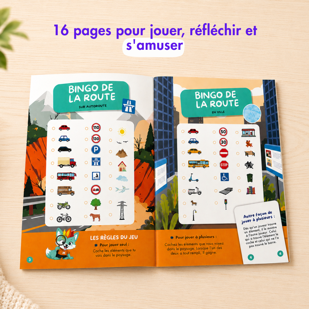 Box Trajet en Voiture 4/7 ans