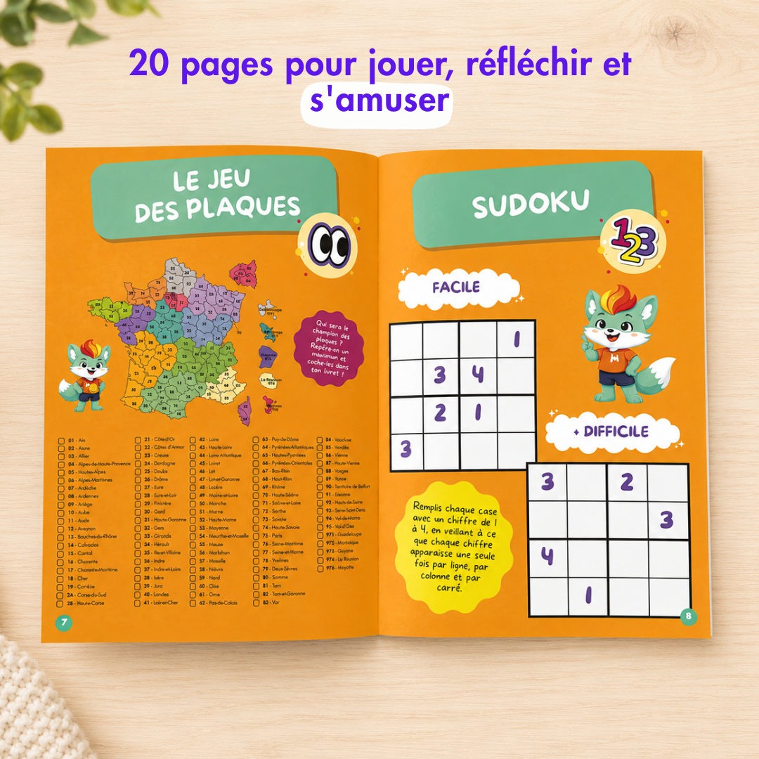 Box Trajet en Voiture 8/11 ans