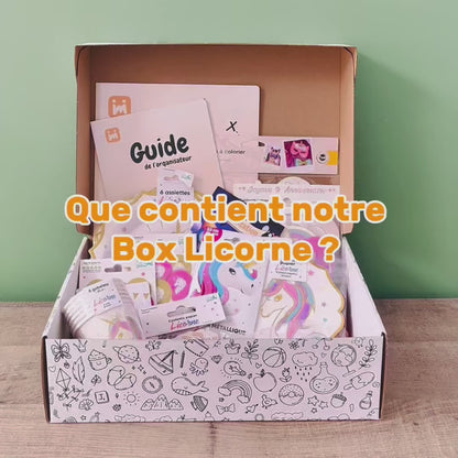 Box Anniversaire Licorne